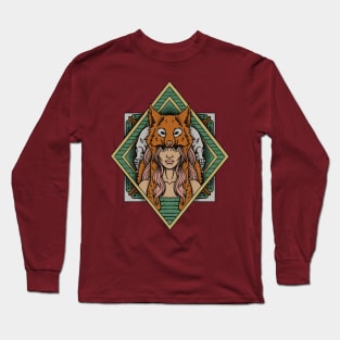 Wolf Woman Long Sleeve T-Shirt